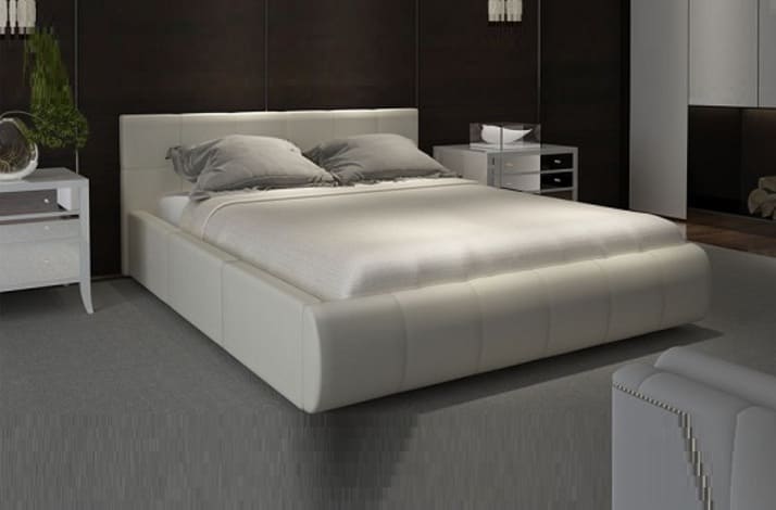 Кровать из экокожи КН-345